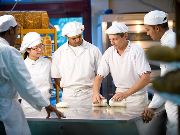 Study bakery at a college.  Photo credit: Box Hill Institute