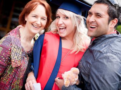 Student graduation day. Photo credit: Otago Polytechnic