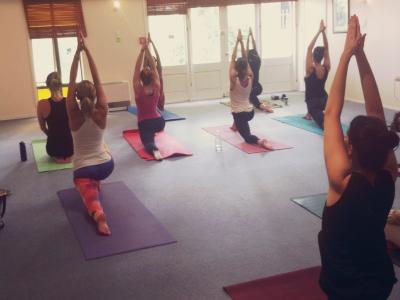 Yoga students at Wellpark College. Photo credit: Wellpark College of Natural Therapies