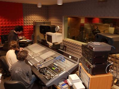 The recording studio facilities at Melbourne Polytechnic. Photo credit: Melbourne Polytechnic