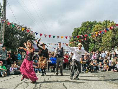 Dancing at a festival in Albany. Photo credit: City of Albany