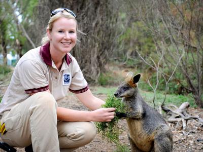 Introduce yourself to some unusual animals whilst studying in Australia.  Photo credit: William Angliss Institute.