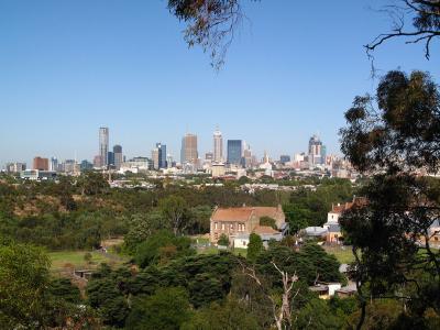 View of Melbourne city.  Photo credit: Rhiannon Davies