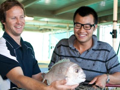 Aquaculture students. Photo credit: TAFE WA